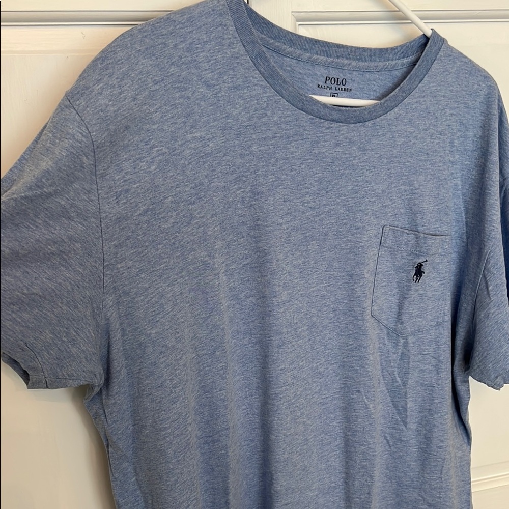 Polo by Ralph Lauren Blue Men's T-Shirt - Picture 3 of 6
